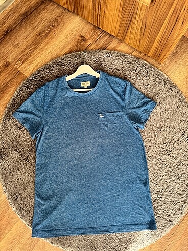 Zara mavi t shirt