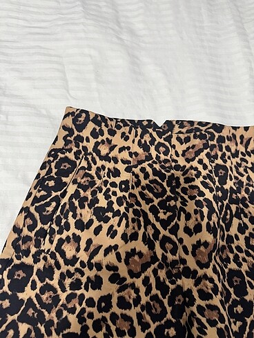 m Beden zara leopar pantolon