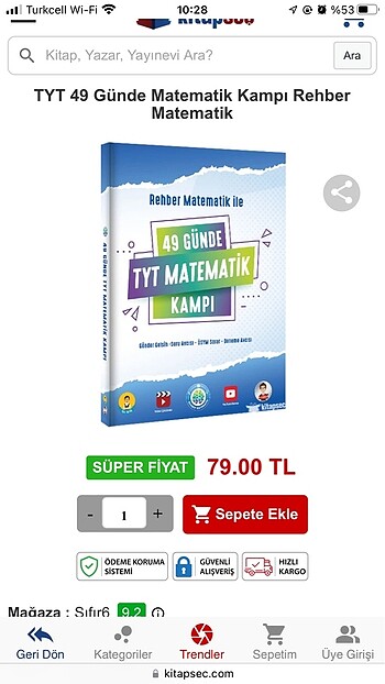 Rehber matematik 49 günde Tyt matematik kampı