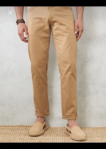Altınyıldız etiketli pantolon camel