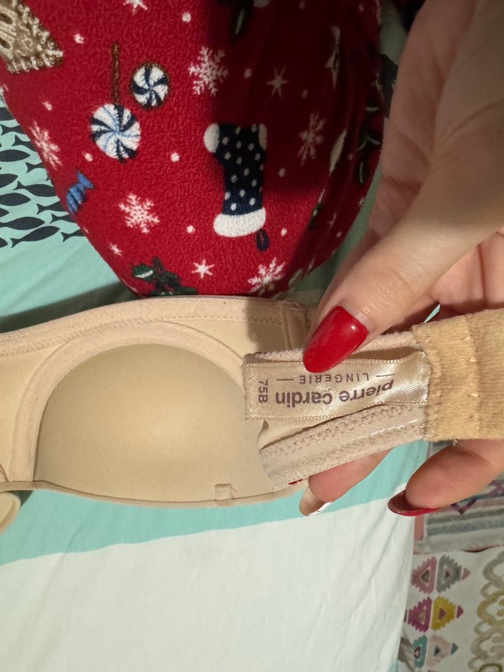 Pierre cardin straplez sütyen ten rengi - Görsel 3