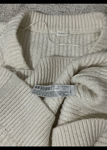 Oysho süveter kazak v yaka - Görsel 2