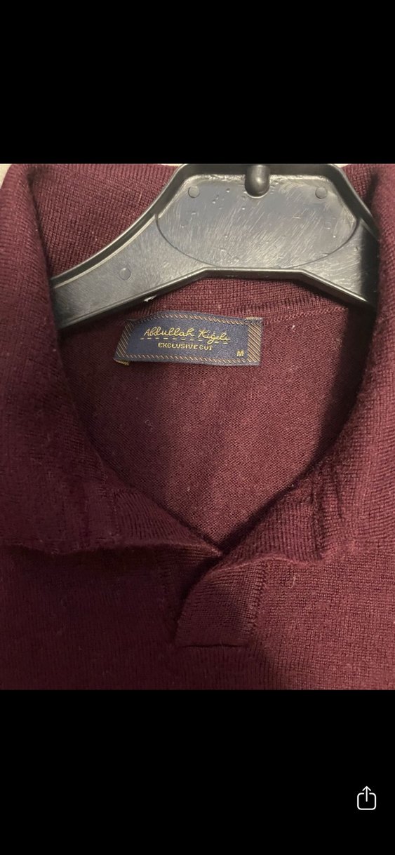 Abdullah kiğılı triko kazak polo yaka - Görsel 2