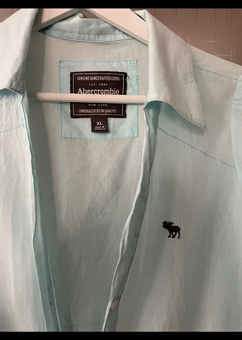 xl Beden mavi Renk Abercrombie&fitch gömlek
