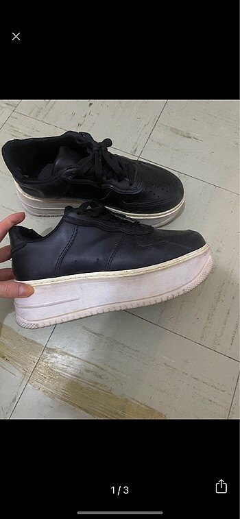 Trendyol & Milla siyah beyaz sneaker