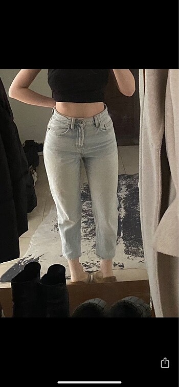 bershka mom jean