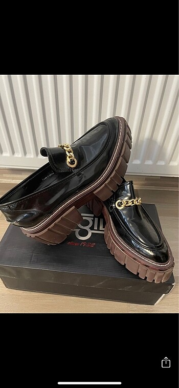 38 Beden ipekyol oxford loafer ayakkabı klasik