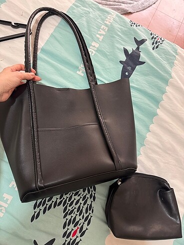 Zara Makyaj çantalı kol çantası