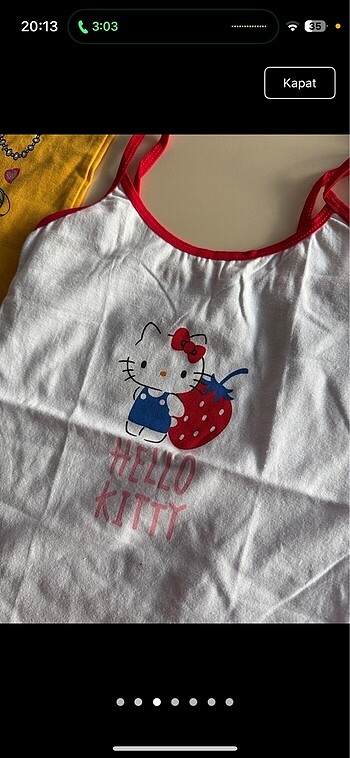 Disney lisanslı atlet mickey hello kitty - Görsel 3