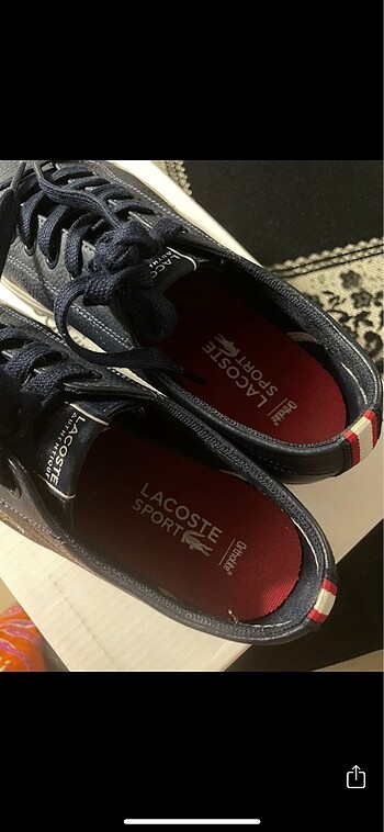 38 Beden Lacoste spor ayakkabı