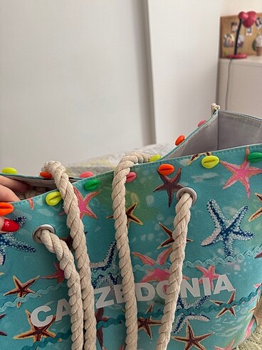  Beden çeşitli Renk Calzedonia plaj çantası