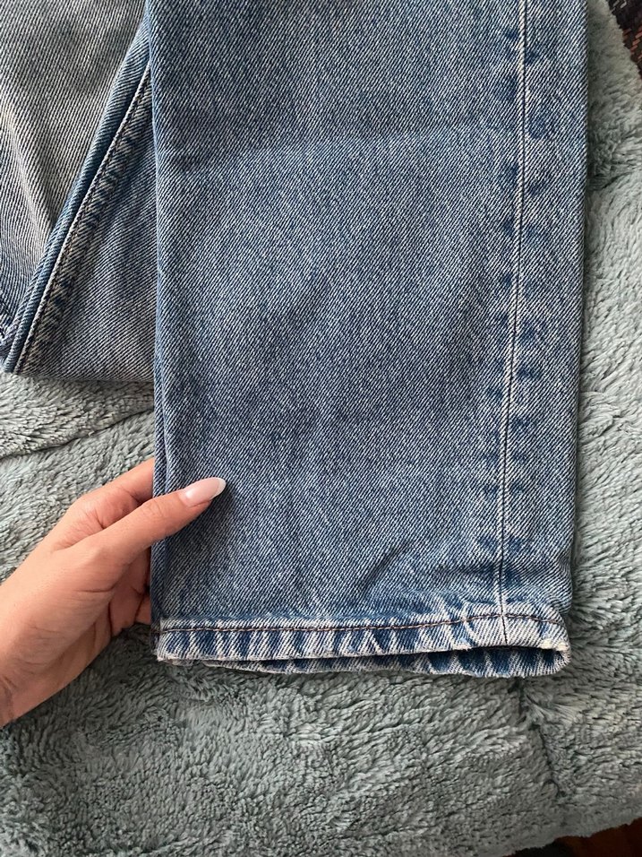 Bershka Düşük Bel Straight Jean - Görsel 3