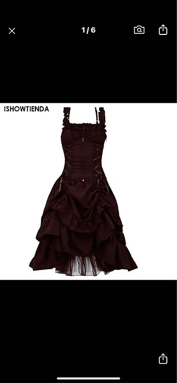 Sheinside Coquette Çiçekli Elbise