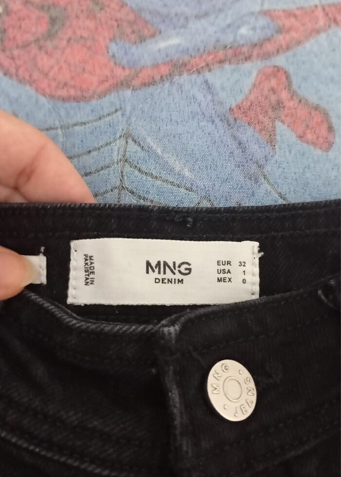 mango siyah pantolon - Görsel 2