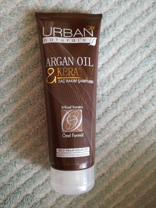urban care argan oil& keratin sac bakım şampuanı