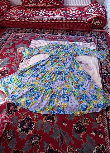 On Fashion Etnik otantik uzun elbise