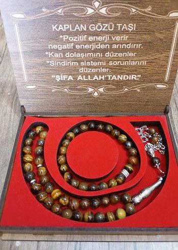 Doğal taş çeşitleri Orjinal Taş Erkek Tesbih,bileklik set kutulu - Görsel 10