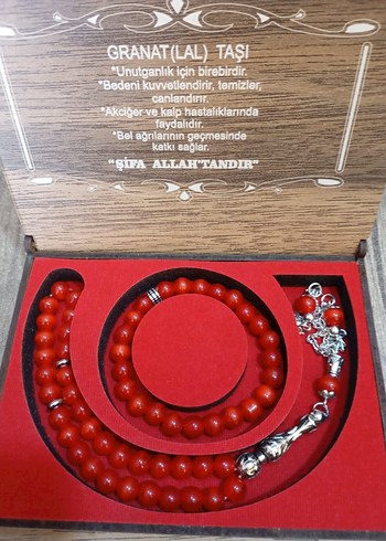 Doğal Renkli Taşlı Erkek Tesbih bileklik set Orjinaldir. - Görsel 13