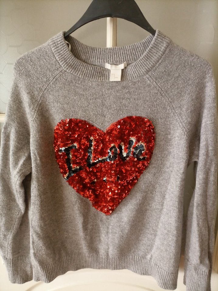 Gri Triko Uzun Kollu Kazak - Görsel 3