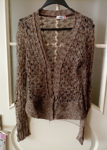 Bohem Tarz Örgü parlak Kadın Hırka - Görsel 3