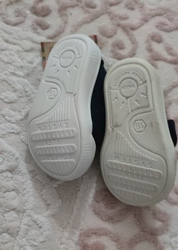 Bebek İlk Adım Ayakkabısı Lacivert - Görsel 2