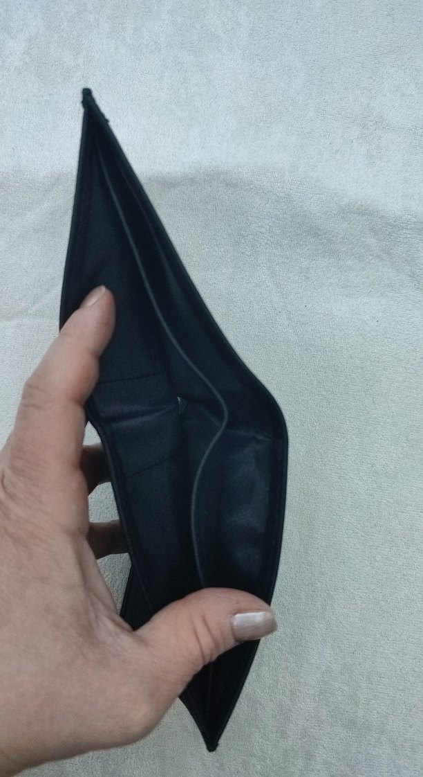 Siyah Modern Klasik Erkek Cüzdanı - Görsel 3