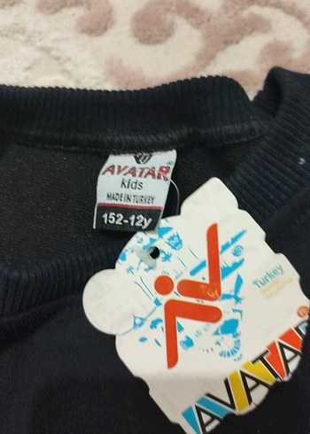 Unisex Çocuk Siyah Rahat Kesim Spor Eşofman Takımı - Görsel 3