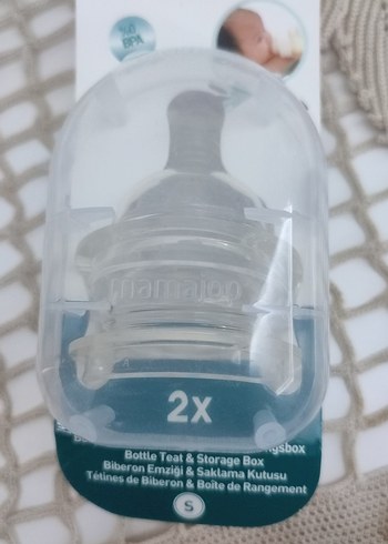 Mamajoo Bebek Biberonu Emziği 2'li Beyaz - Görsel 3