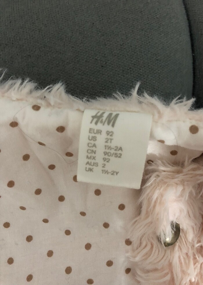 peluş yelek - Görsel 3