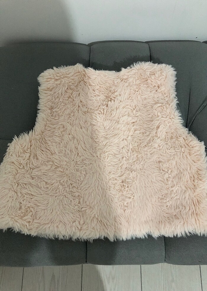 peluş yelek - Görsel 4