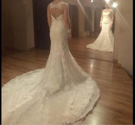 balık model gelinlik - Görsel 3