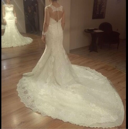 balık model gelinlik - Görsel 5