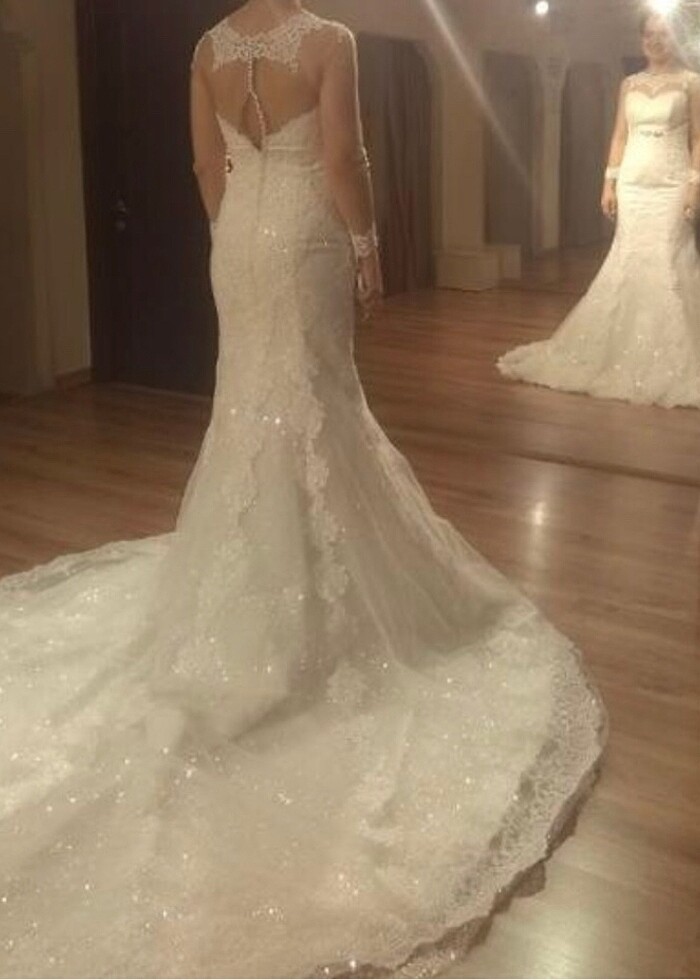 balık model gelinlik - Görsel 3