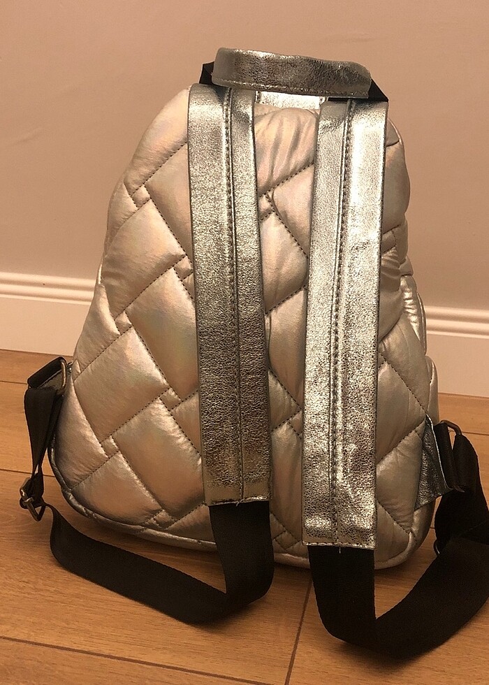 kapitone sırt çantası - Görsel 2