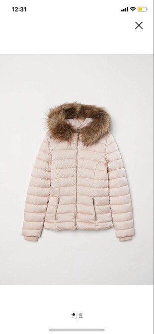 H&M Kadın Pudra Mont