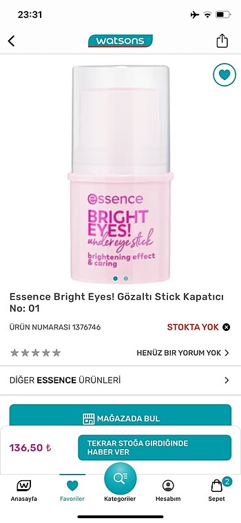 Esse.nce Stick Kapatıcı