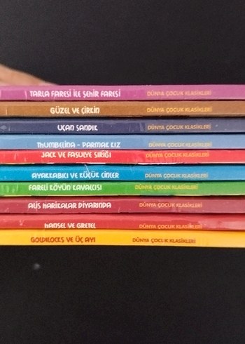 Dünya Çocuk Klasikleri Seti - 10 Kitap