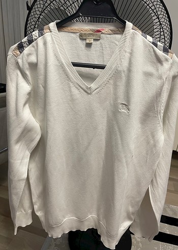 m Beden beyaz Renk Burberry Beyaz Kadın Triko Kazak