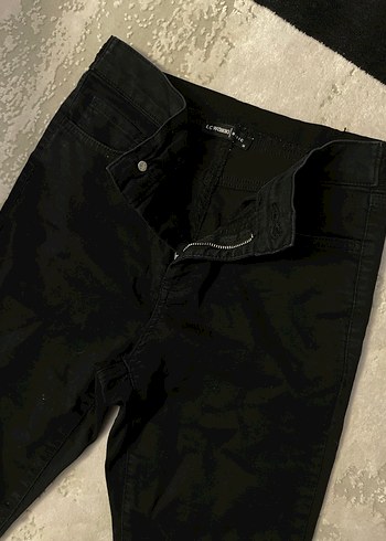 LC Waikiki Lcw Siyah Fermuarlı Kadın Skinny Pantolon