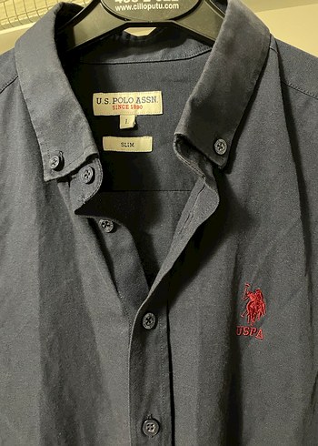 Us Polo Lacivert Erkek Gömlek - Görsel 2