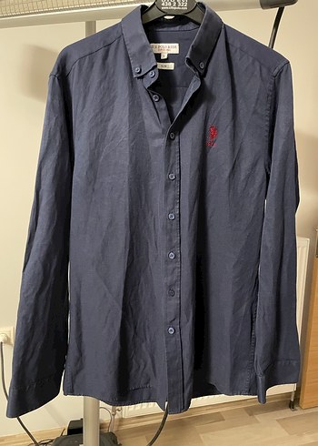 Us Polo Lacivert Erkek Gömlek - Görsel 3