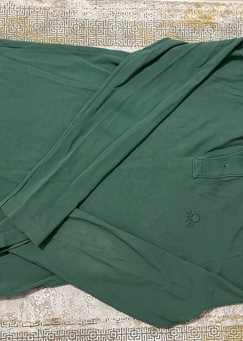 Benetton Yeşil Polo Tişört - Görsel 2