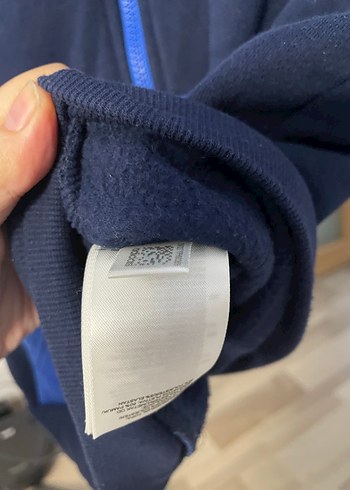 Erkek Çocuk Lacivert Fermuarlı Sweatshirt - Görsel 5