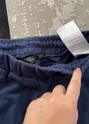 Hummel Lacivert Fermuarlı Erkek Eşofman Altı - Görsel 2