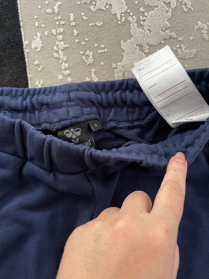 Hummel Lacivert Fermuarlı Erkek Eşofman Altı - Görsel 2