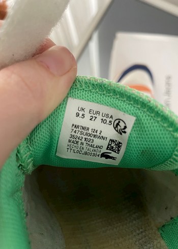 Lacoste Erkek Çocuk Spor Ayakkabı - Görsel 7