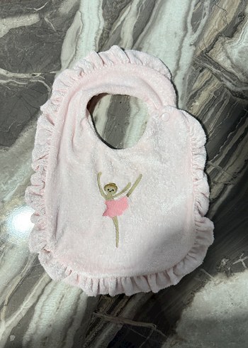 Pembe Nakışlı Dantel Detaylı Bebek Kız Takımı - Görsel 4