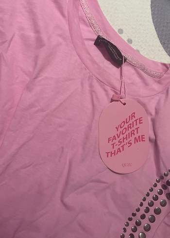 Pembe zimbali mini tsort - Görsel 4