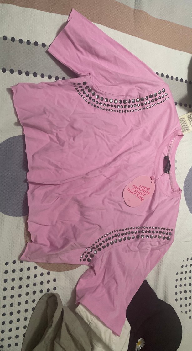 Pembe zimbali mini tsort - Görsel 2