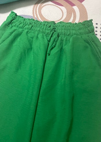 Yeşil mom pantolon kesteni harikadir sifir etiketsiz - Görsel 3